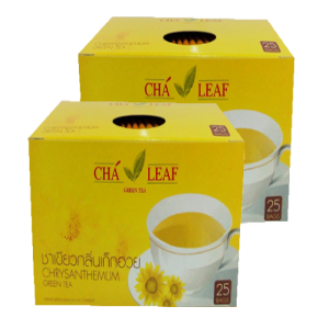 ชาเขียวกลิ่นเก็กฮวย (แพ็คคู่)